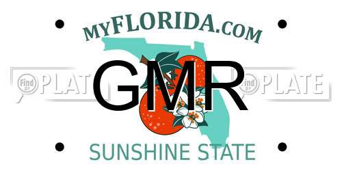 GMR Florida License Plate