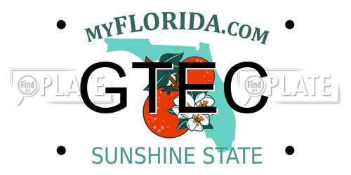 GTEC Florida License Plate