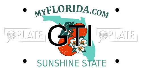 GTI Florida License Plate