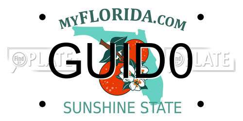 GUID0 Florida License Plate