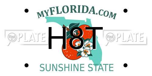 H8T Florida License Plate