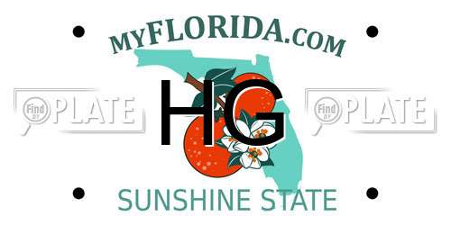 HG Florida License Plate