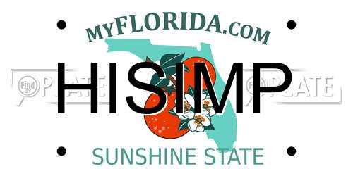HISIMP Florida License Plate