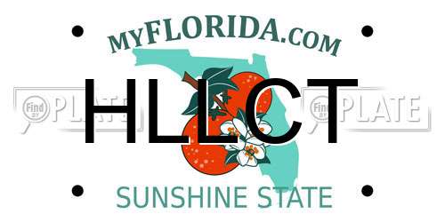 HLLCT Florida License Plate