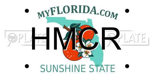 HMCR Florida License Plate
