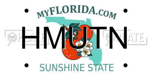 HMUTN Florida License Plate