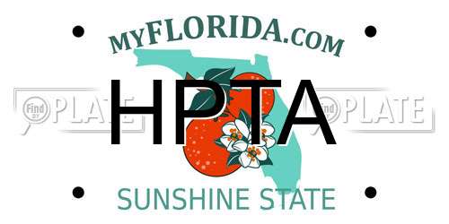 HPTA Florida License Plate