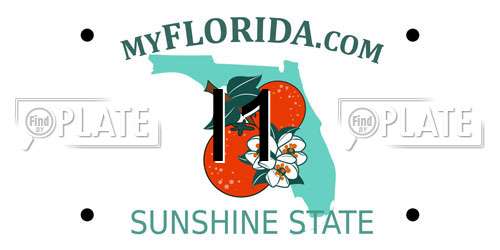 I1 Florida License Plate