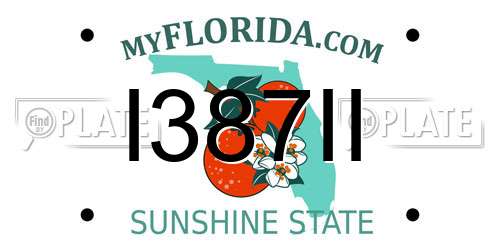 I387II Florida License Plate