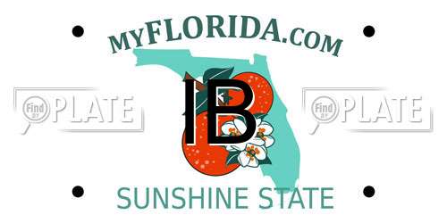 IB Florida License Plate
