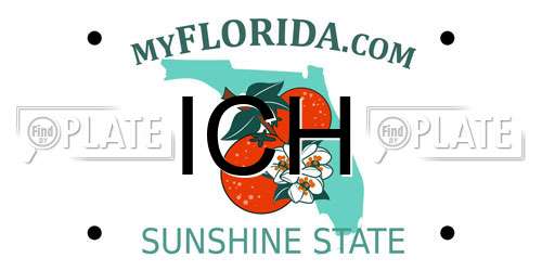 ICH Florida License Plate