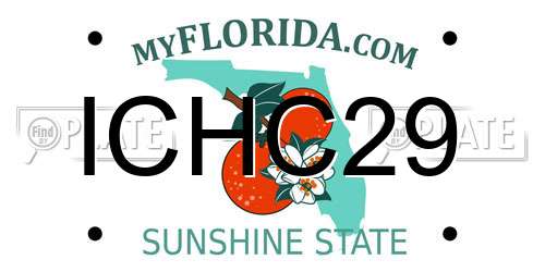 ICHC29 Florida License Plate