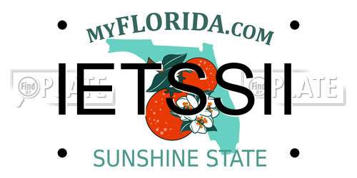 IETSSII Florida License Plate