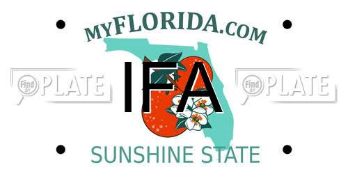 IFA Florida License Plate