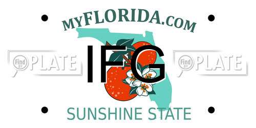 IFG Florida License Plate