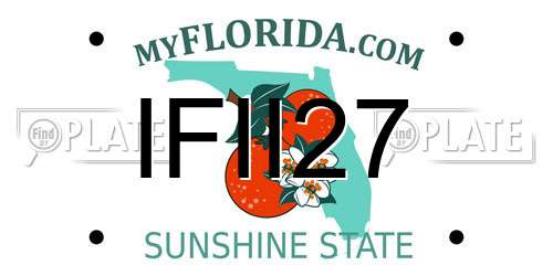 IFII27 Florida License Plate