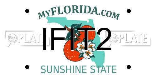IFIT2 Florida License Plate