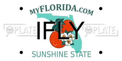 IFLY Florida License Plate