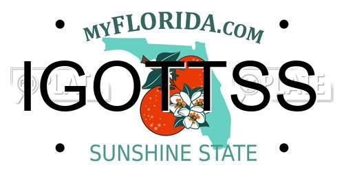 IGOTTSS Florida License Plate