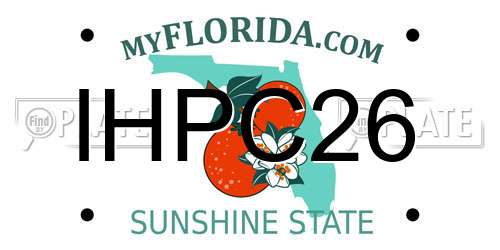 IHPC26 Florida License Plate