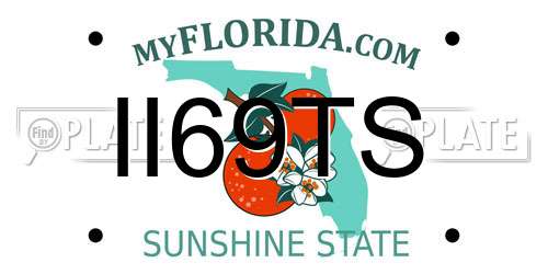 II69TS Florida License Plate