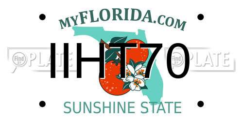 IIHT70 Florida License Plate