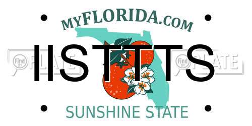 IISTTTS Florida License Plate