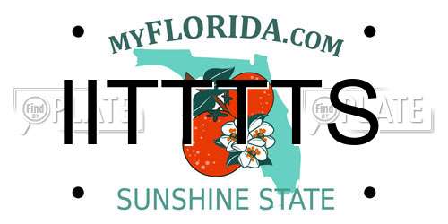 IITTTTS Florida License Plate