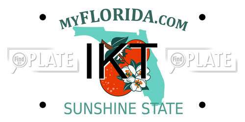 IKT Florida License Plate
