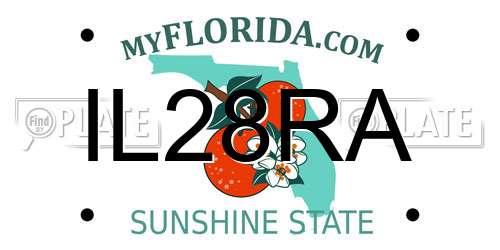 IL28RA Florida License Plate