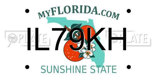 IL79KH Florida License Plate
