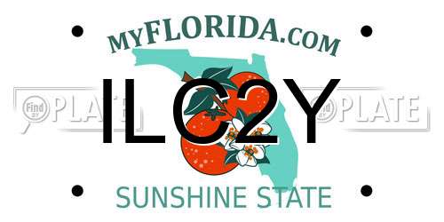 ILC2Y Florida License Plate