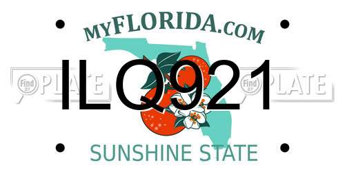 ILQ921 Florida License Plate