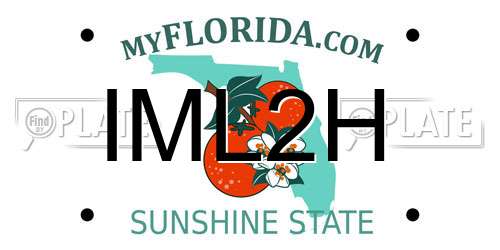 IML2H Florida License Plate
