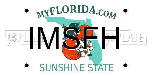 IMSFH Florida License Plate
