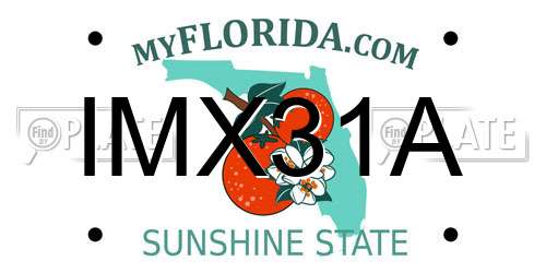 IMX31A Florida License Plate