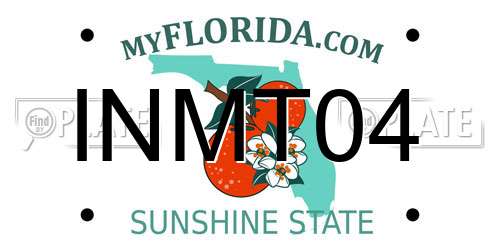 INMT04 Florida License Plate