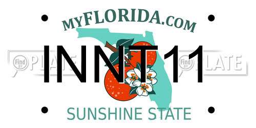 INNT11 Florida License Plate