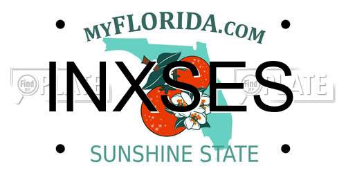 INXSES Florida License Plate