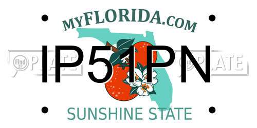 IP51PN Florida License Plate