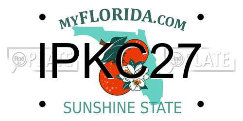 IPKC27 Florida License Plate