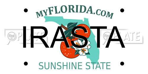 IRASTA Florida License Plate