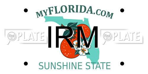 IRM Florida License Plate