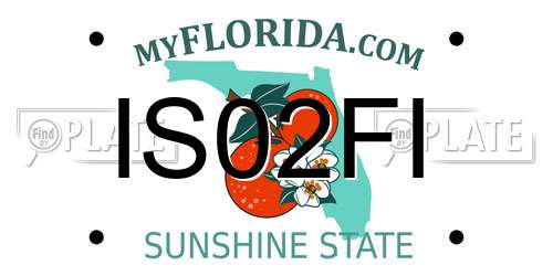 IS02FI Florida License Plate