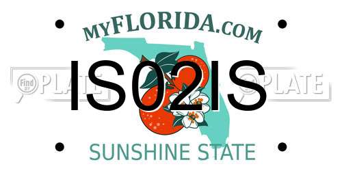 IS02IS Florida License Plate