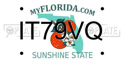 IT79VQ Florida License Plate