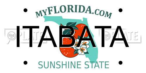 ITABATA Florida License Plate