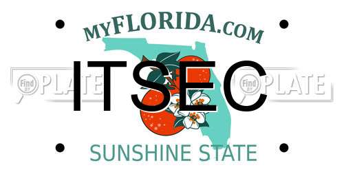 ITSEC Florida License Plate