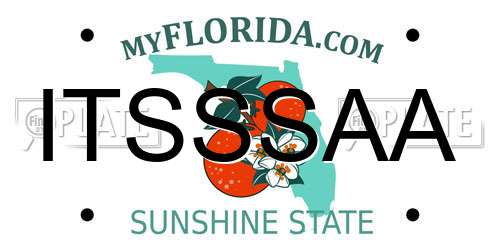 ITSSSAA Florida License Plate