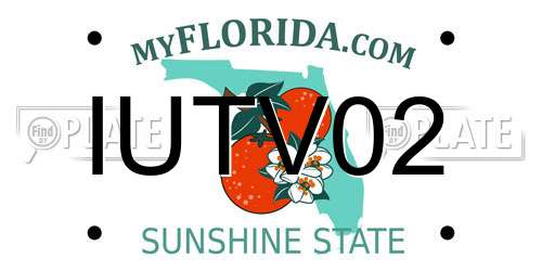 IUTV02 Florida License Plate